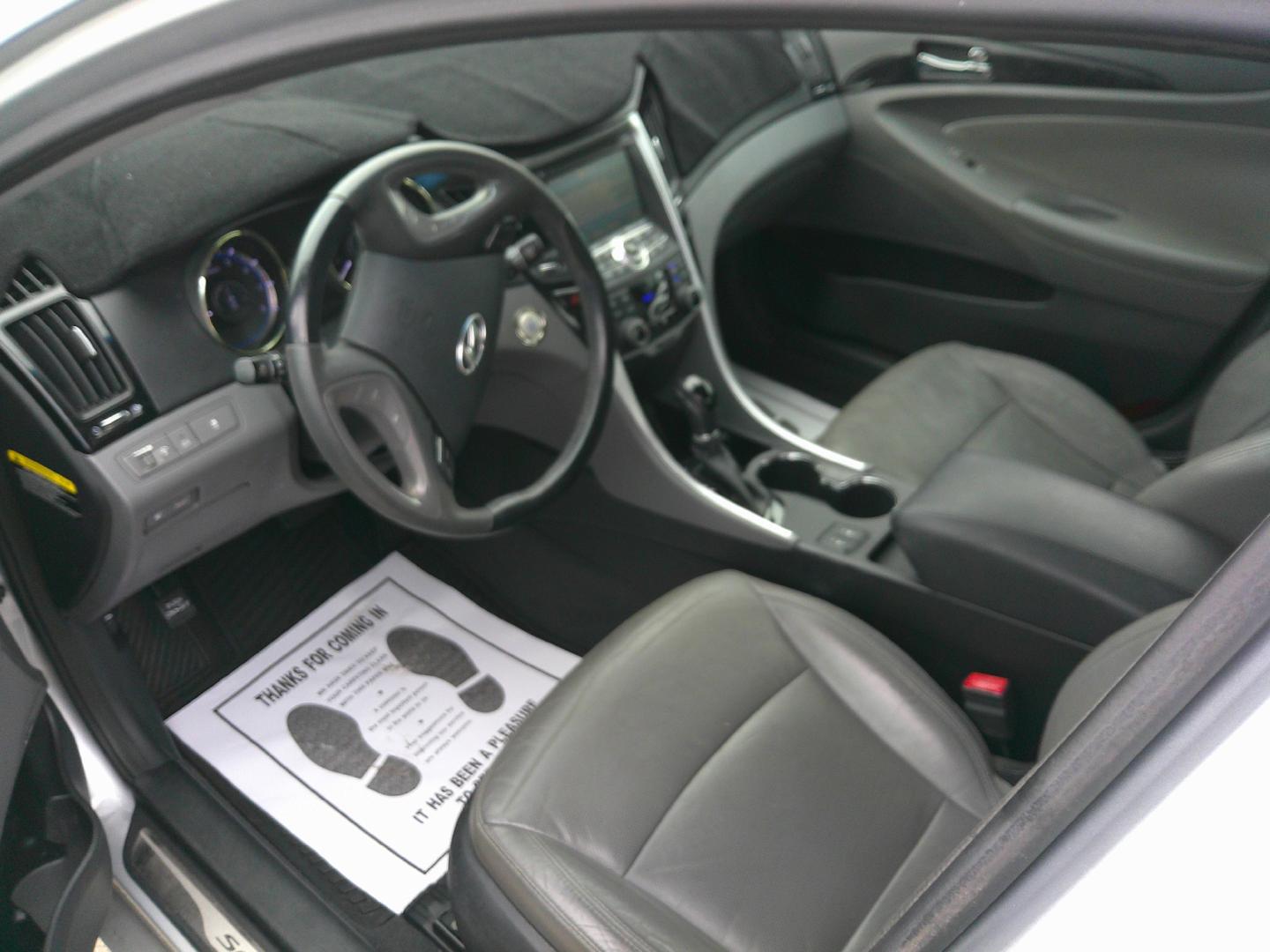 2013 SILVER HYUNDAI SONATA LIMITED; SE (5NPEC4ACXDH) , located at 10405 Abercorn Street, Savannah, GA, 31419, (912) 921-8965, 31.988262, -81.131760 - Photo#3